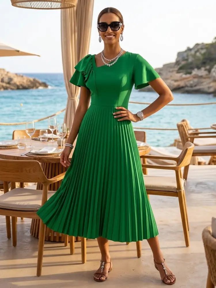 DRESS FOR WOMEN SUMMER FLORENCE New Collection ITALY BYMANYC ® New York by BYMANYC ® New York