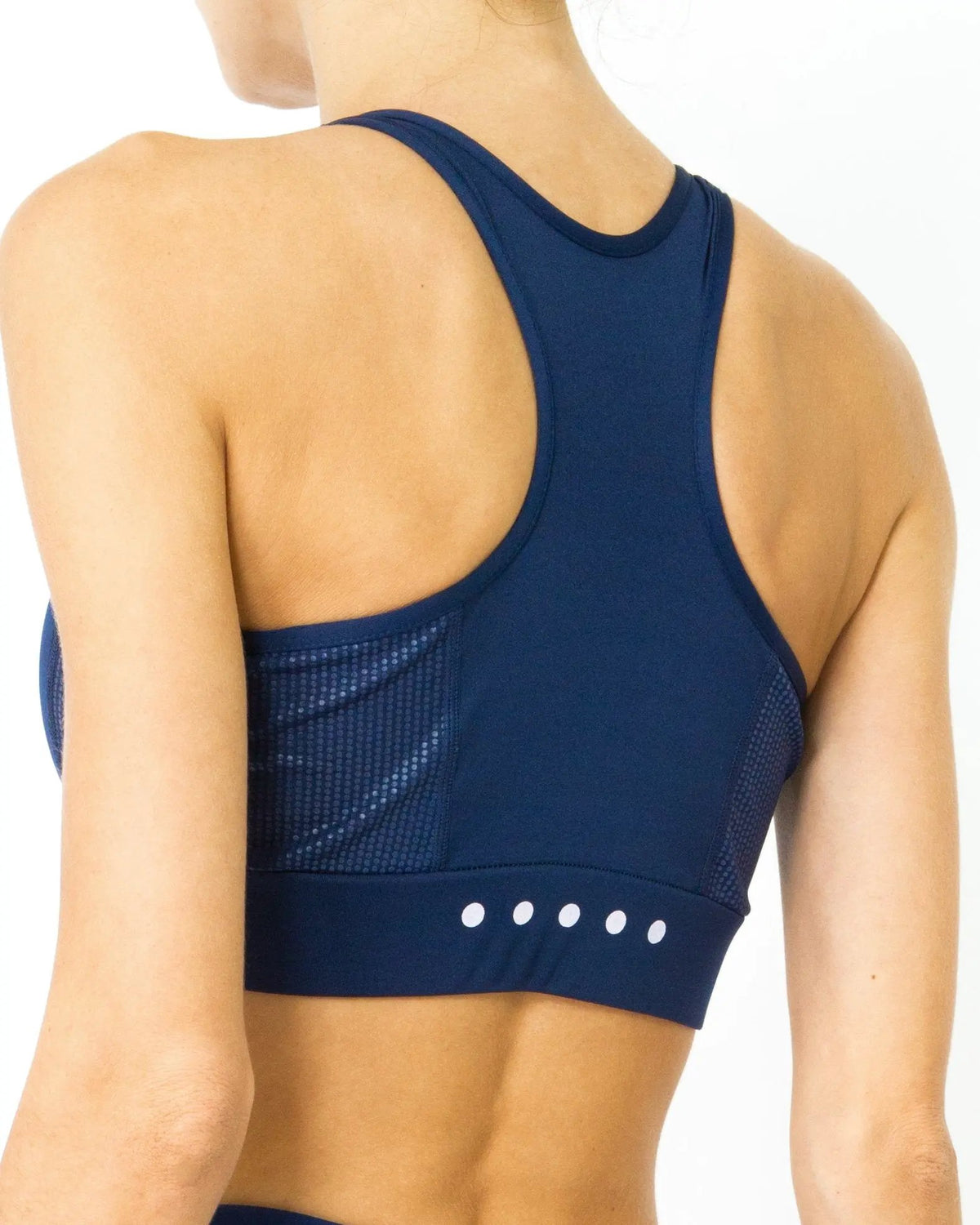 Ashton Sports Bra - Navy Blue by Savoy Active