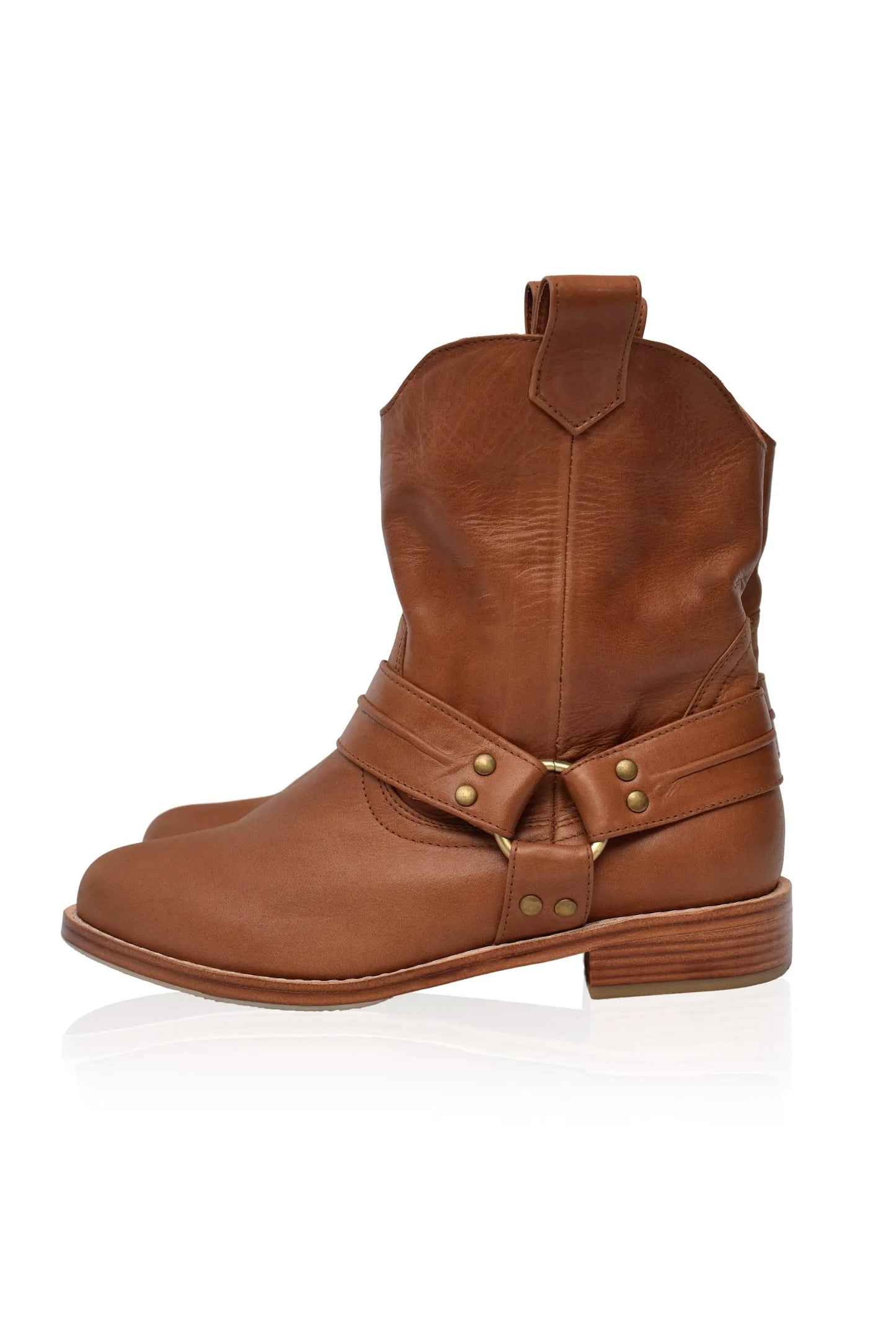 Cali Pull-On Leather Boots by ELF