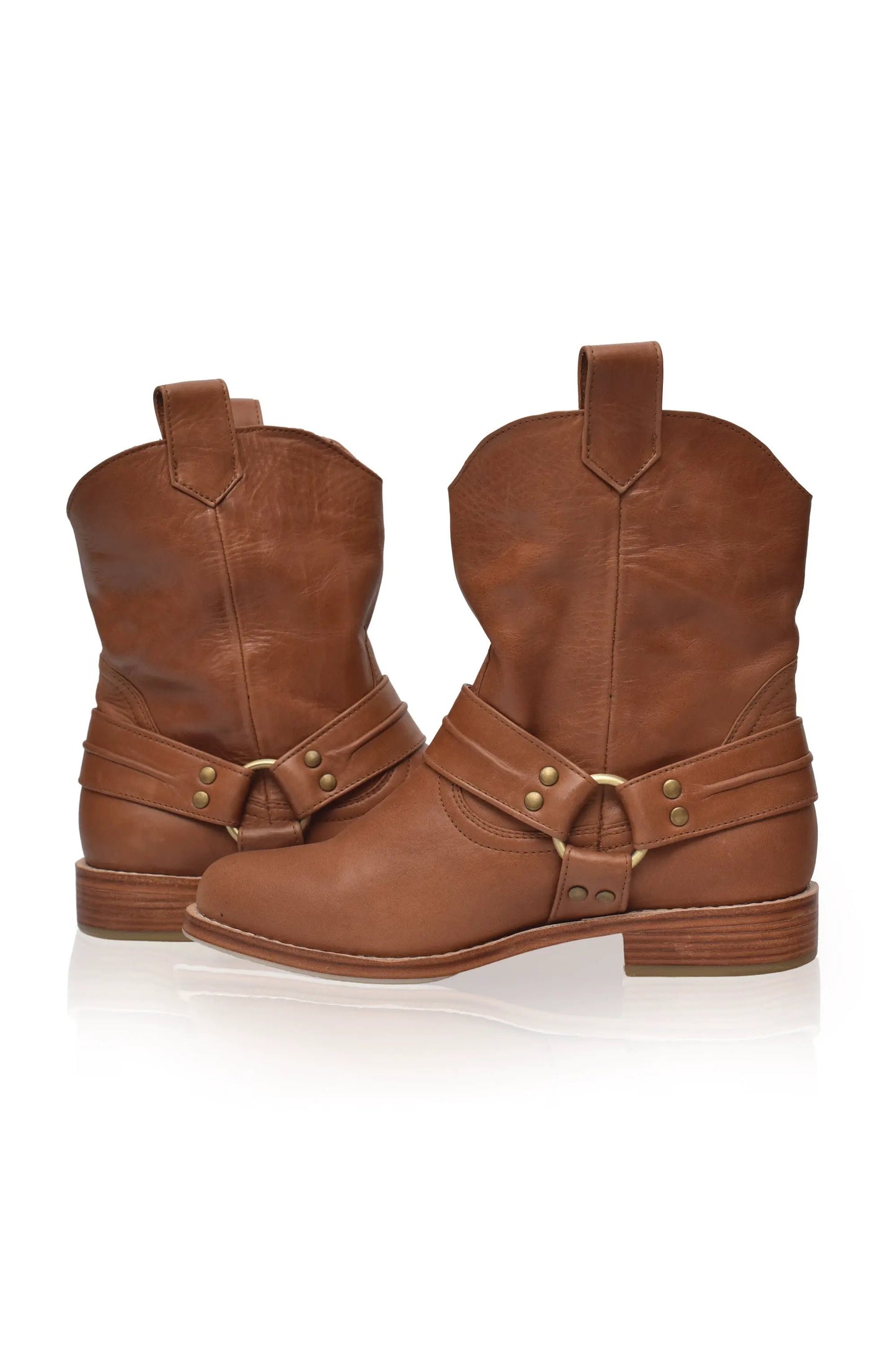 Cali Pull-On Leather Boots by ELF