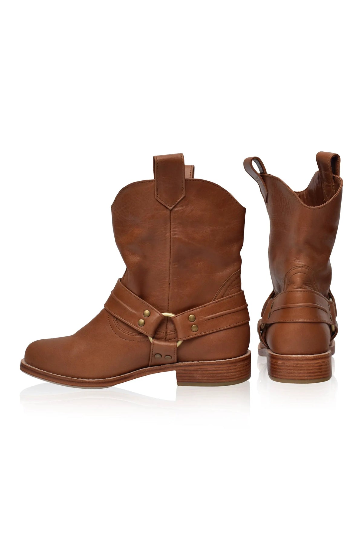 Cali Pull-On Leather Boots by ELF