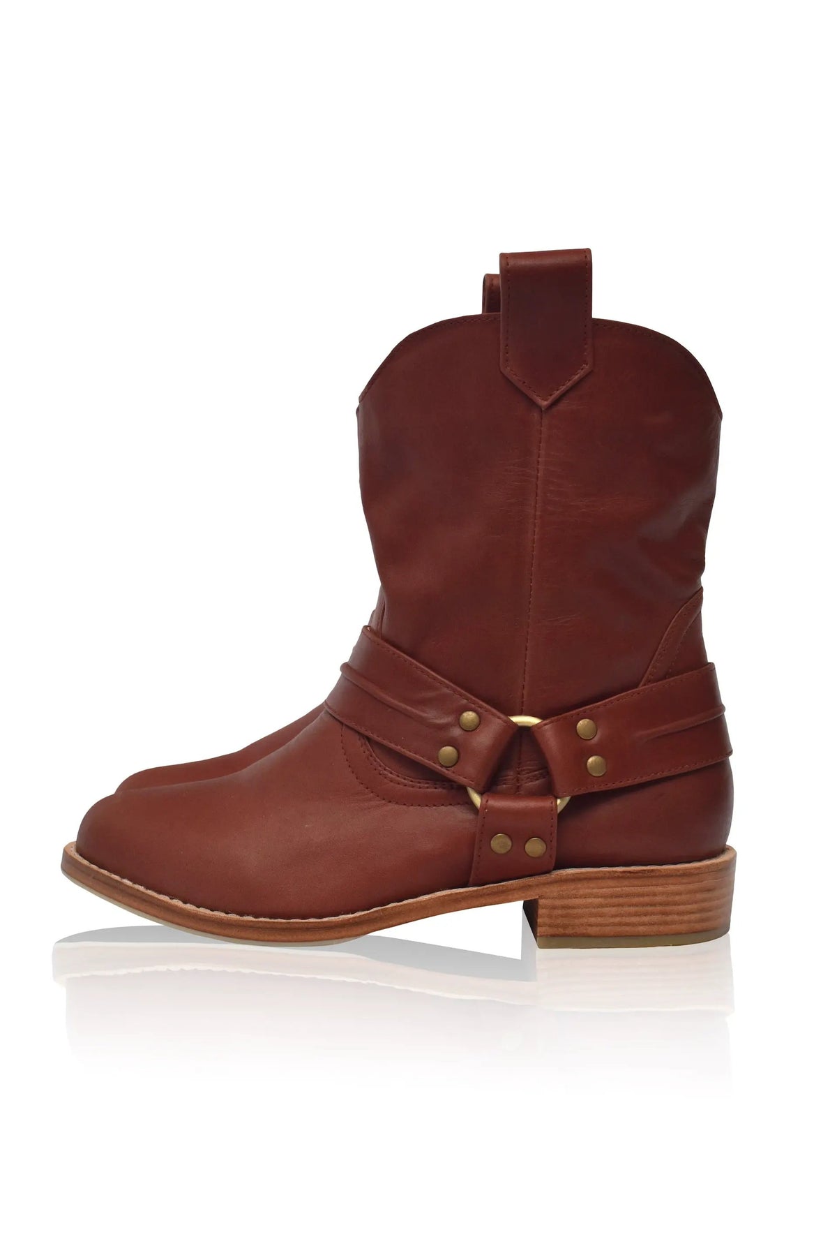 Cali Pull-On Leather Boots by ELF