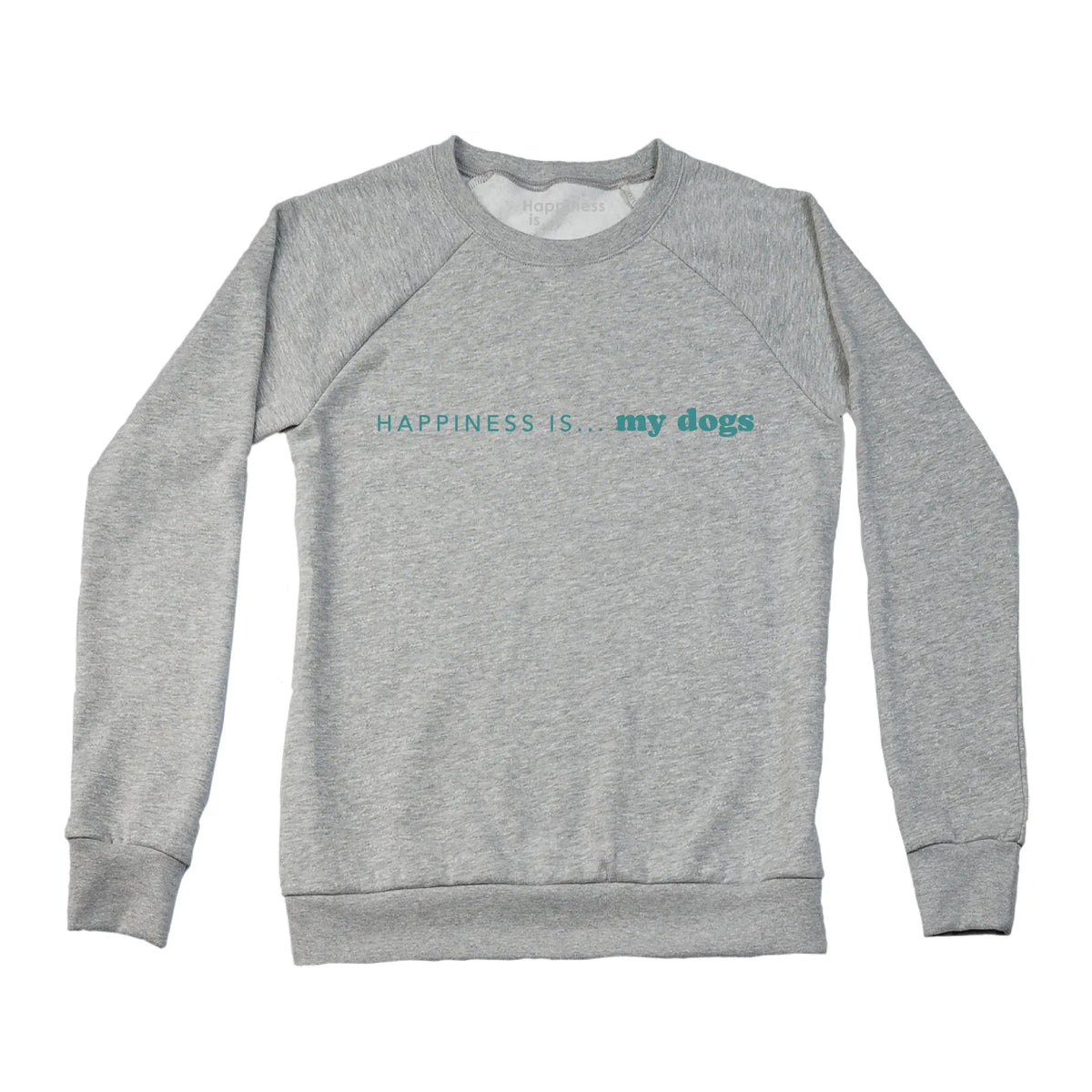 Women's My DogS Crew Sweatshirt, Heather Grey by Pets Collection
