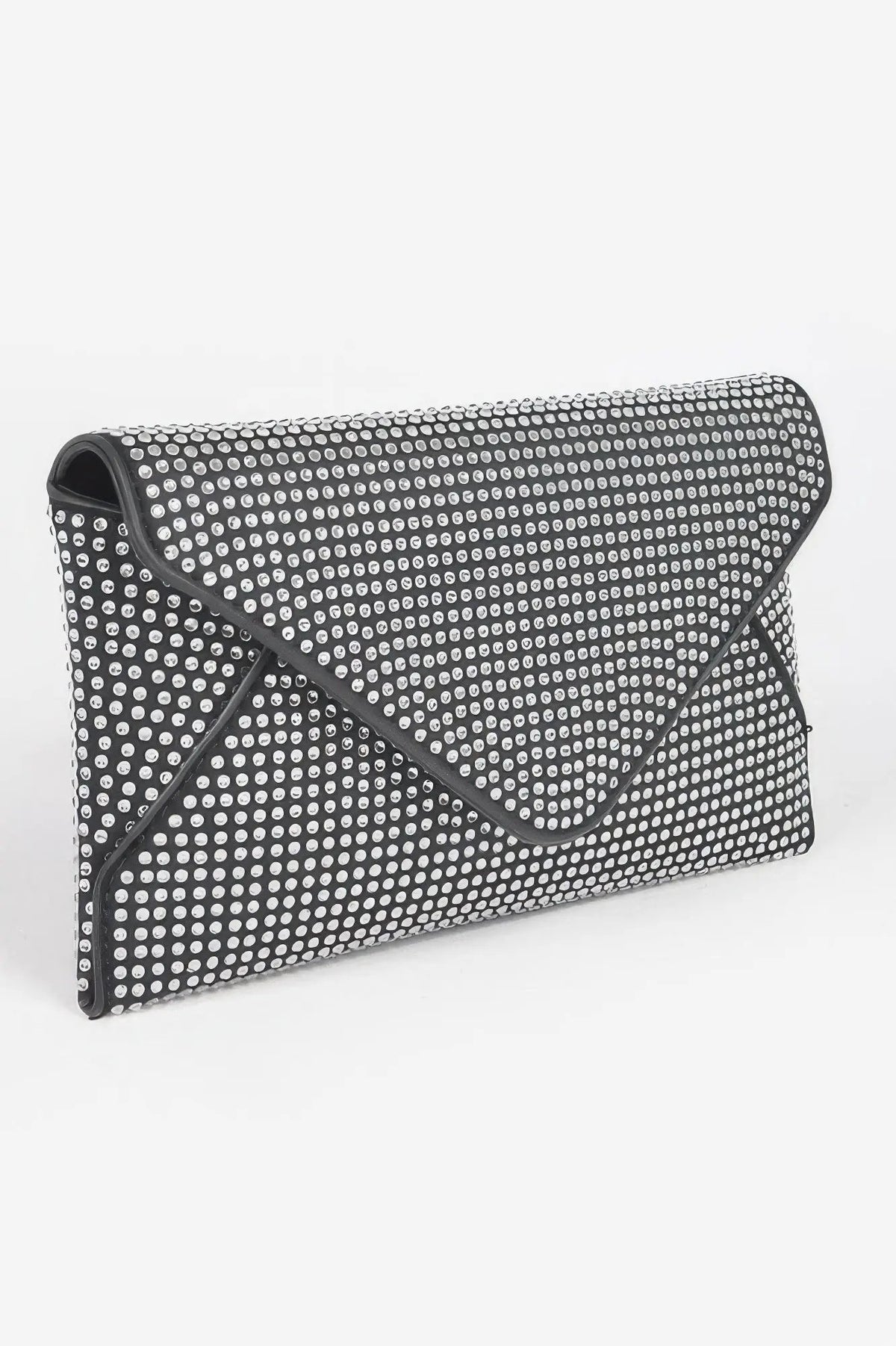 ELEGANT BAG HUDSON Hot Fix Rhinestones Envelope Clutch – BYMANYC ® New York by BYMANYC ® New York