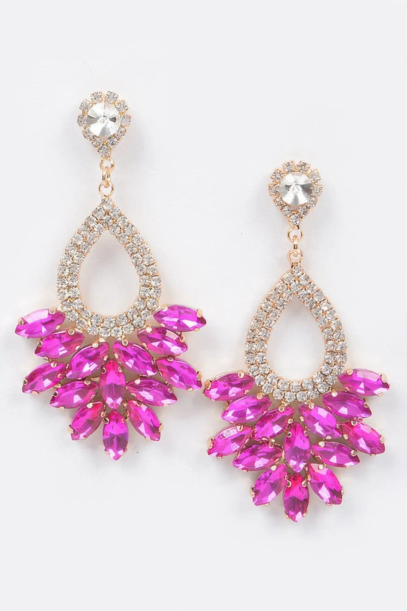 EMPIRE Rhinestone Dangle Earring - New Collection Los Angeles - BYMANYC ® New York by BYMANYC ® New York