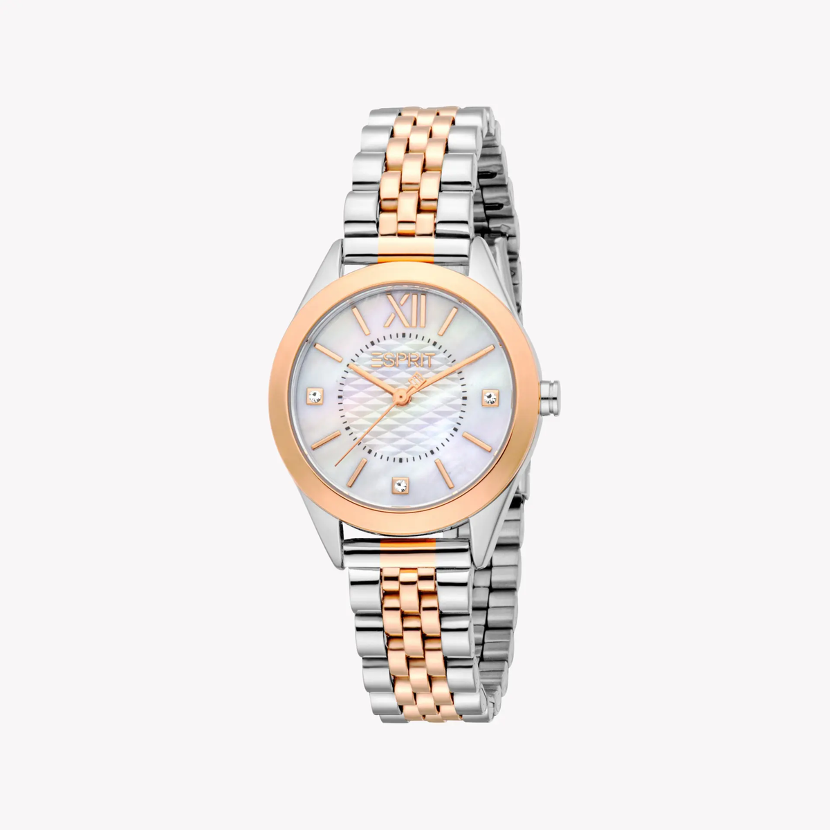 Esprit Women's Silver & Rose Gold Watch | Es1l434m1075 by ESPRIT