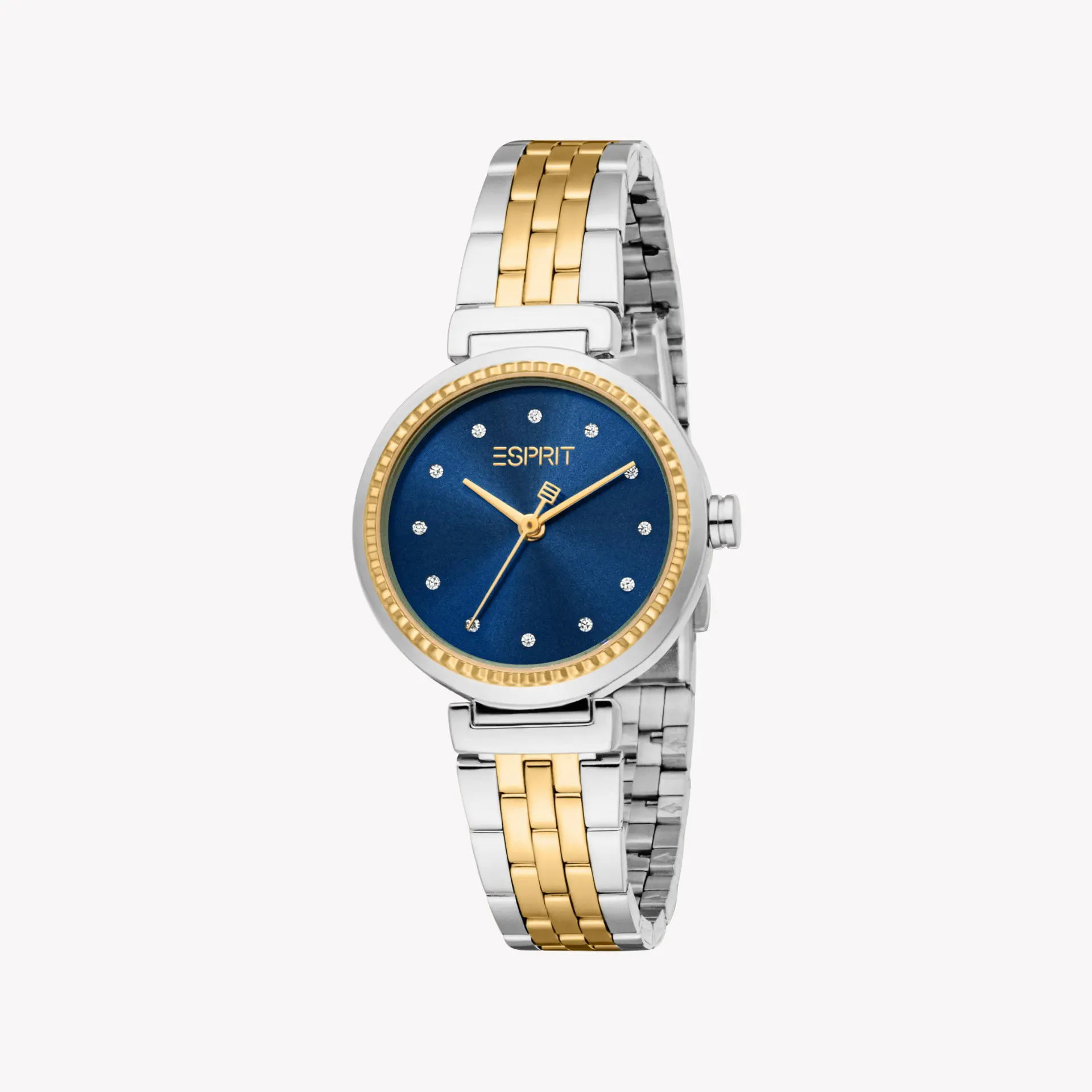 Esprit Women's Silver & Gold Stainless Steel Watch | Es1l506m0085 by ESPRIT