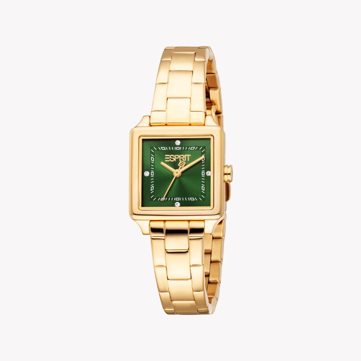 Esprit Women's Gold/Green Stainless Watch | Es1l511m0045 by ESPRIT
