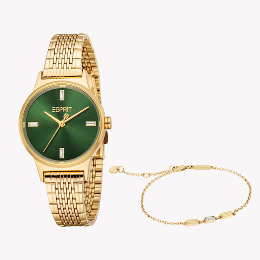 Esprit Women's Gold Stainless Steel Watch | Es1l519m0025 by ESPRIT