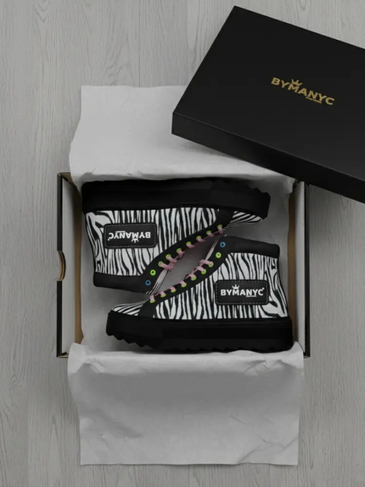 Ankle Boots Eco Friendly Vegan Sustainable Plastic Vogue Metropolis Black by BYMANYC ® New York