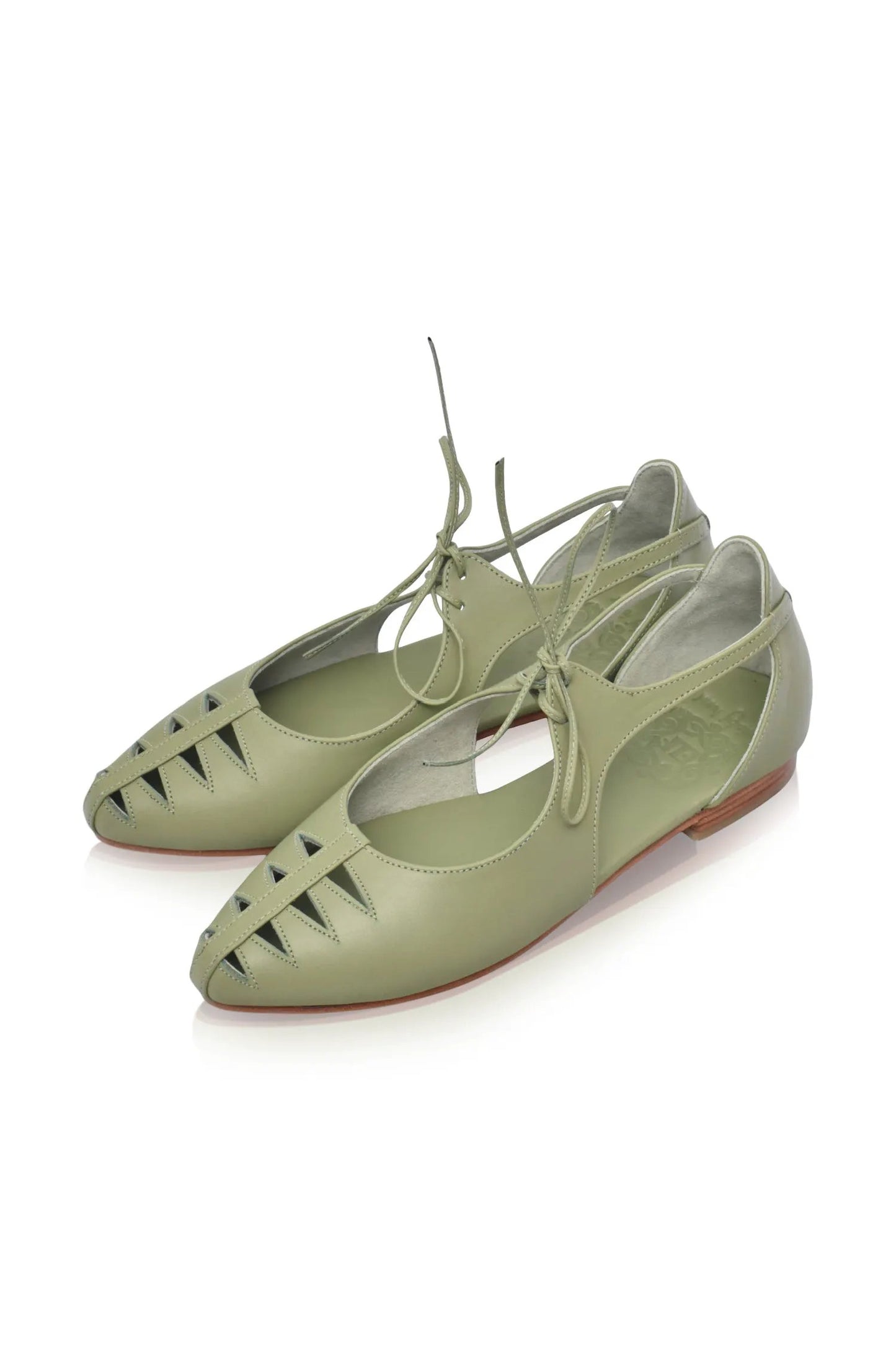 Eden Pointy Toe Ballet Flats by ELF