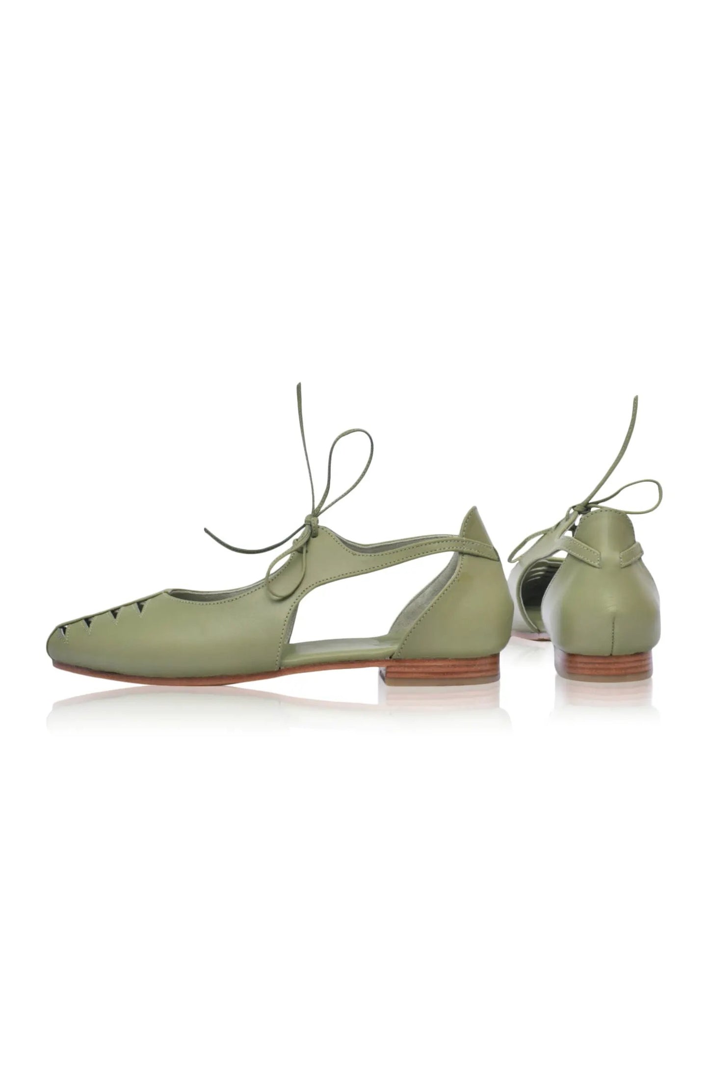 Eden Pointy Toe Ballet Flats by ELF