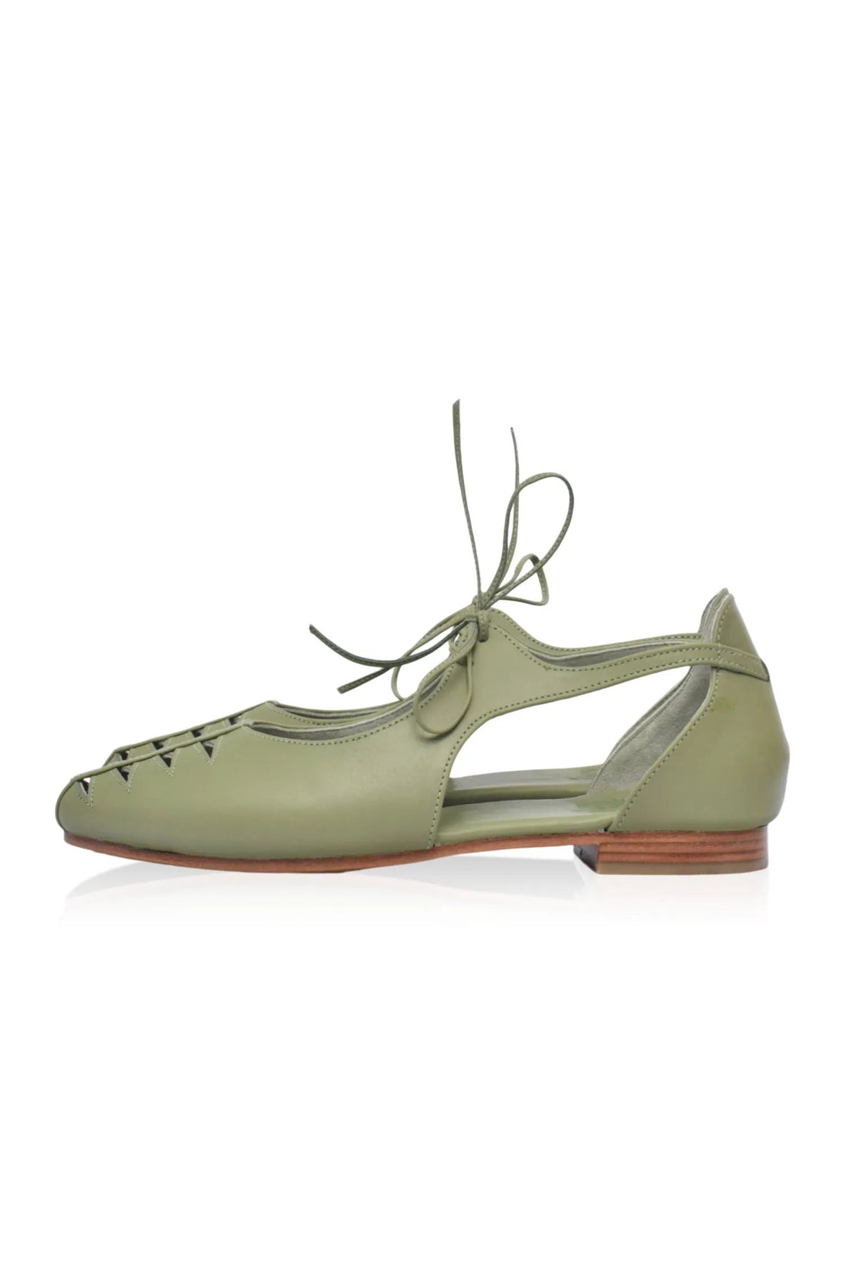 Eden Pointy Toe Ballet Flats by ELF