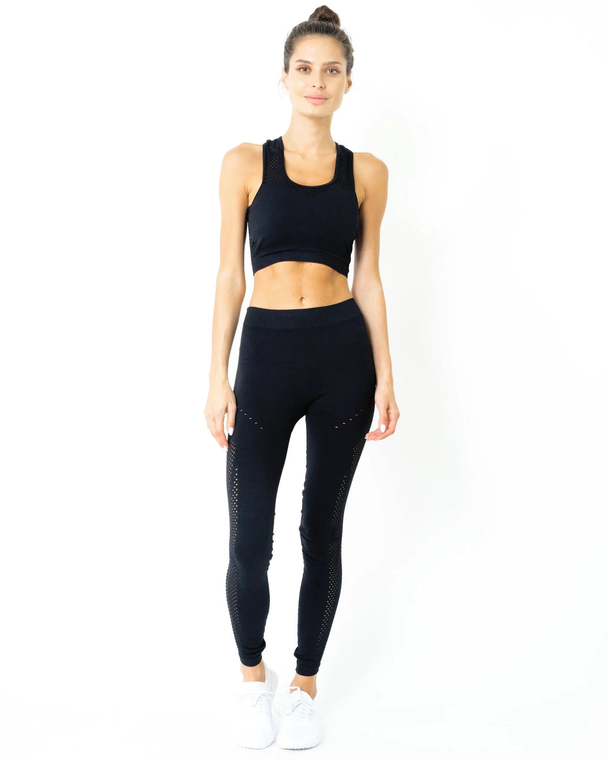 Milano Seamless Legging - Black [MADE IN ITALY] by Savoy Active