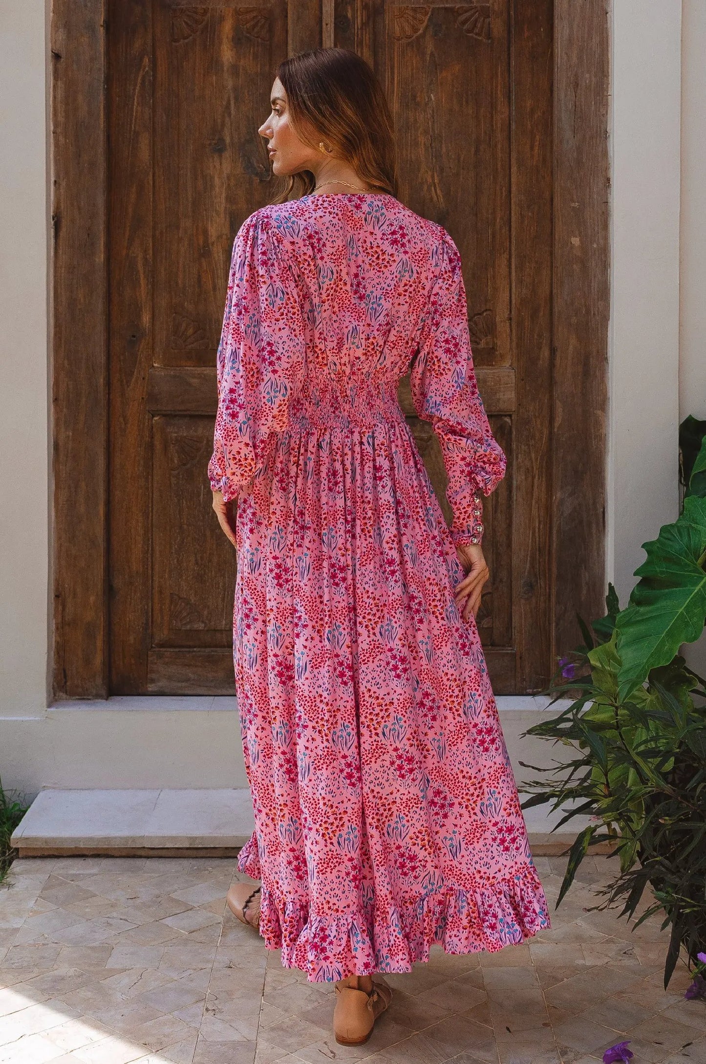 Elise Long Sleeve Maxi Dress (Sale) by ELF