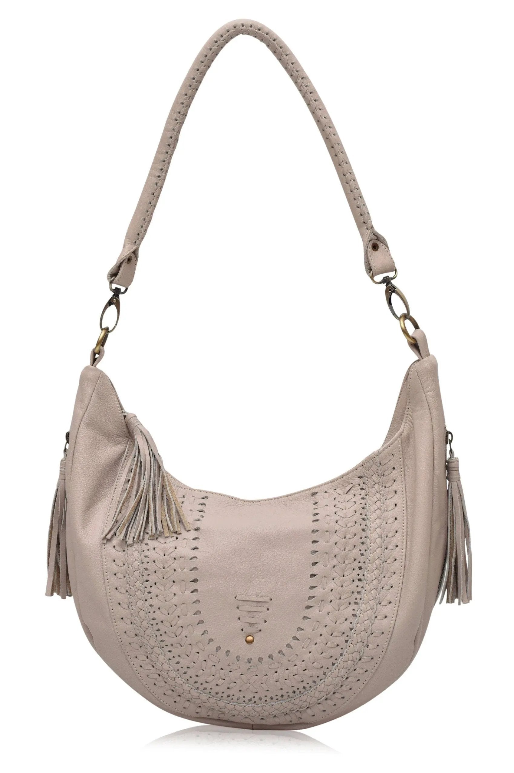 Elysian Coast Leather Crossbody Bag by ELF