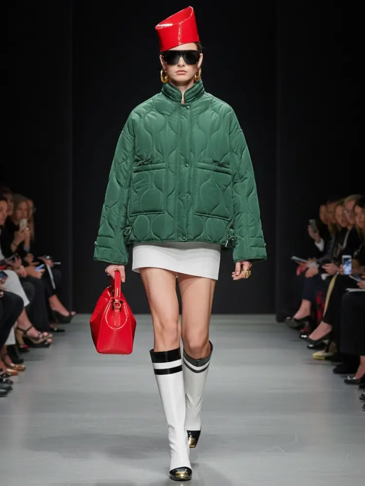 Emerald Quilted Jacket • SOHO New Collection BYMANYC ® New York by BYMANYC ® New York