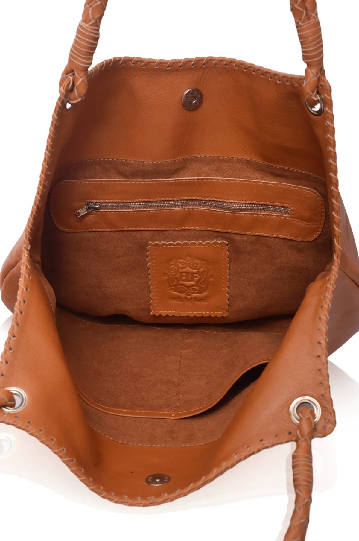 Esmeralda Leather Tote Bag by ELF