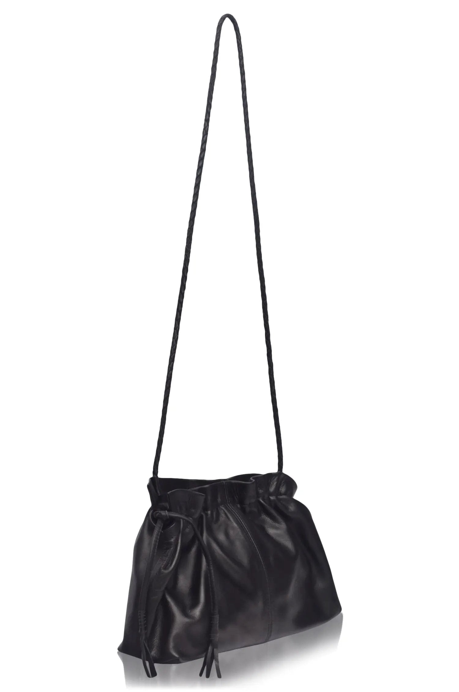 Etoile Crossbody Leather Clutch Bag by ELF