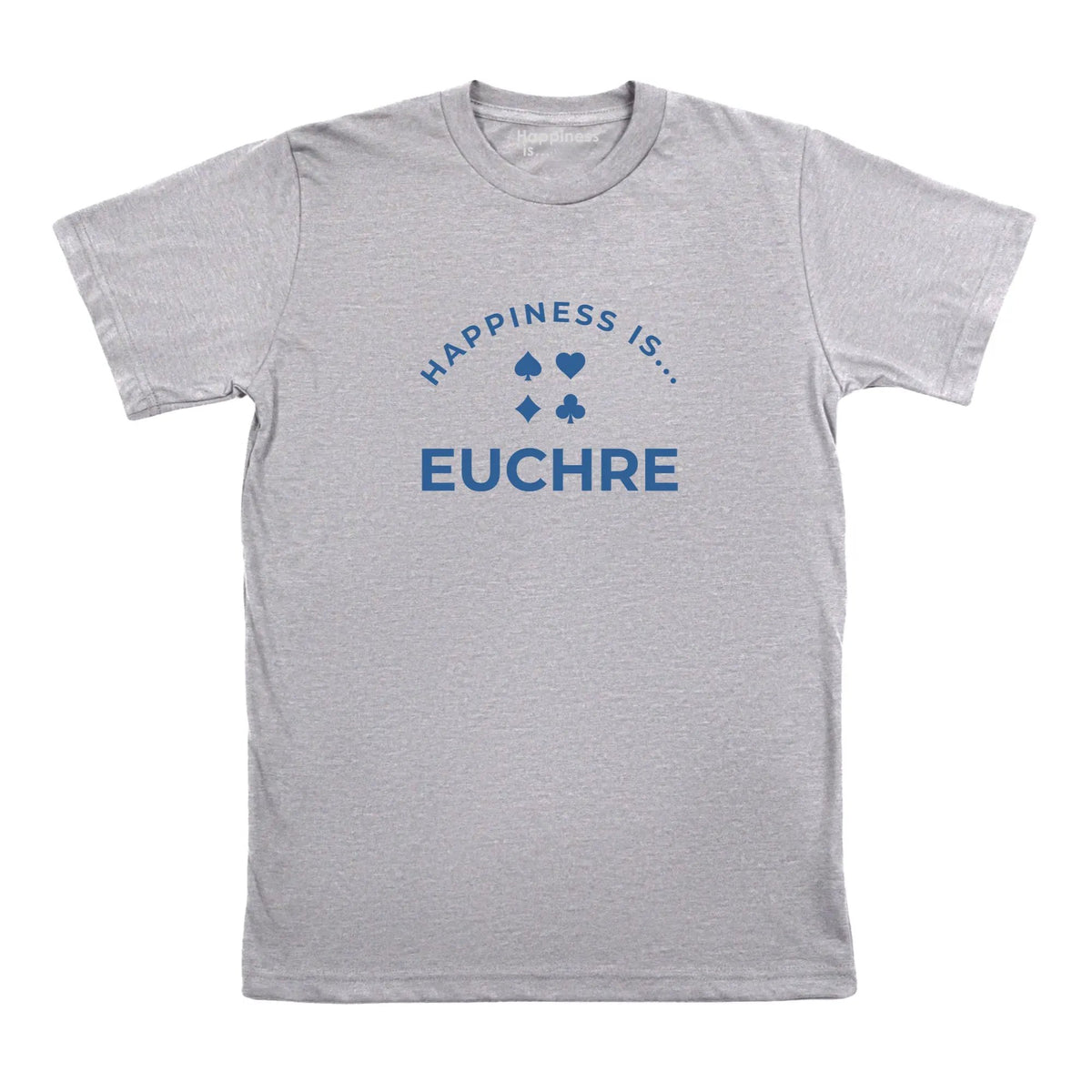 Men's Euchre T-shirt, Heather Grey by Games Night