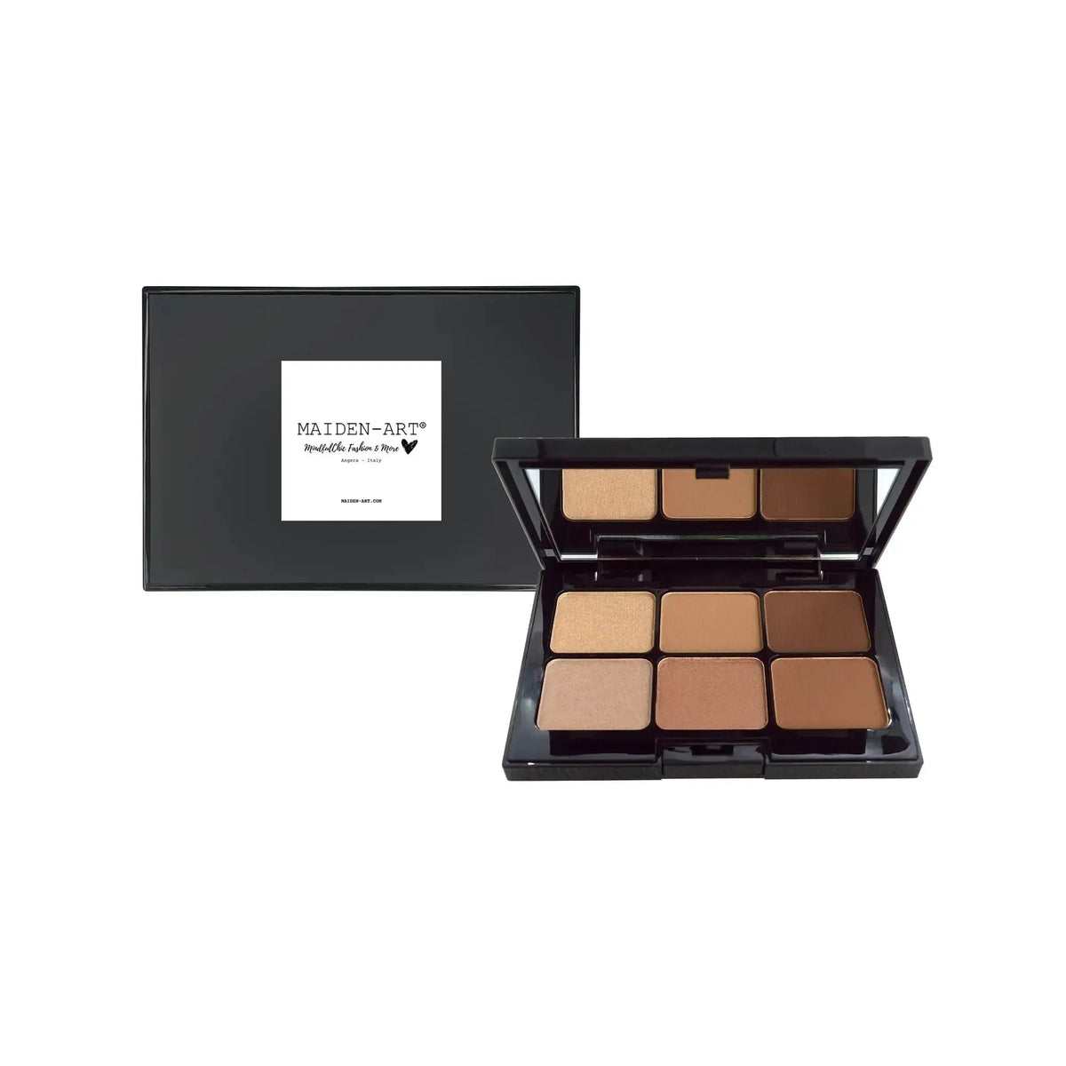 Eyeshadow Palette - Caramel Kiss by Maiden-Art