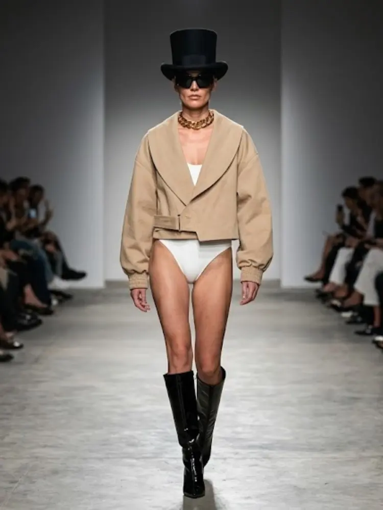 WOMEN'S JACKET BOWERY RUNWAY New Collection Fashion Week BYMANYC ® New York by BYMANYC ® New York