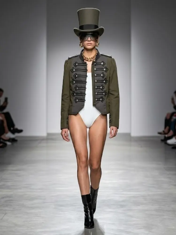 WOMEN'S JACKET MADISON AVENUE STREETSTYLE New Collection Fashion Week BYMANYC ® New York by BYMANYC ® New York