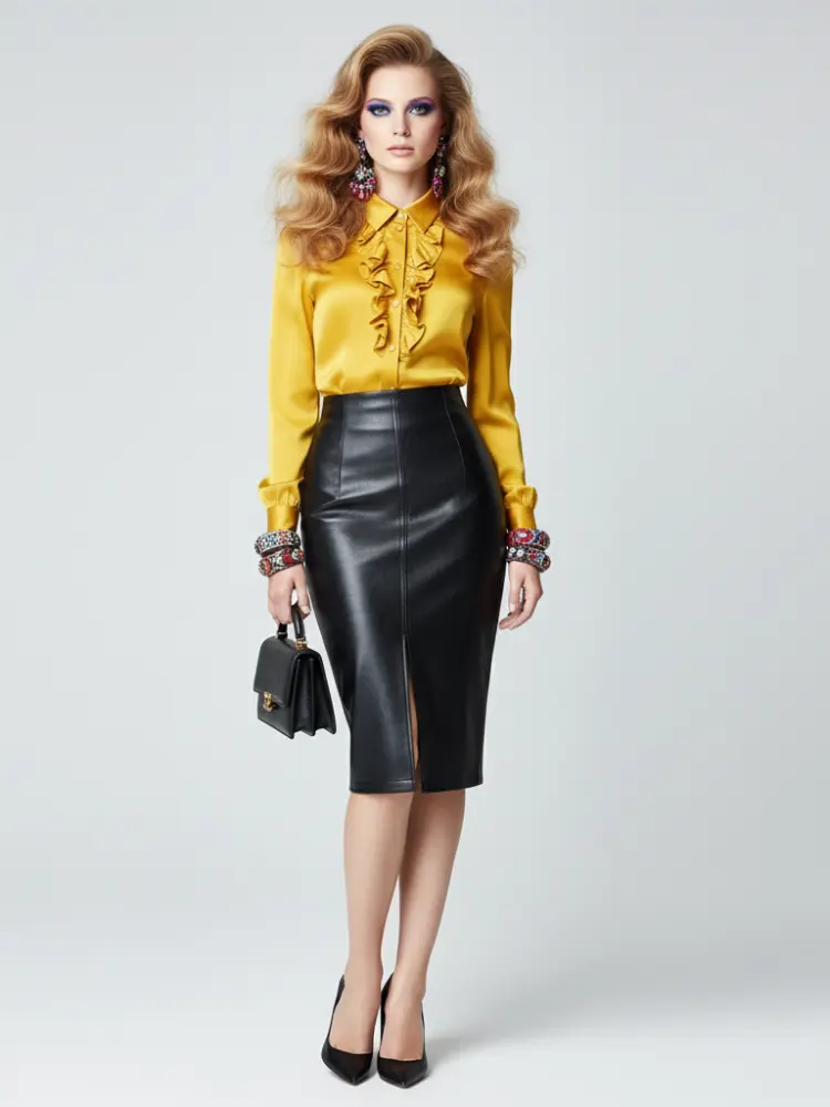 FINANCIAL DISTRICT Executive Pencil Skirt ECO FASHION BYMANYC ® New York by BYMANYC ® New York