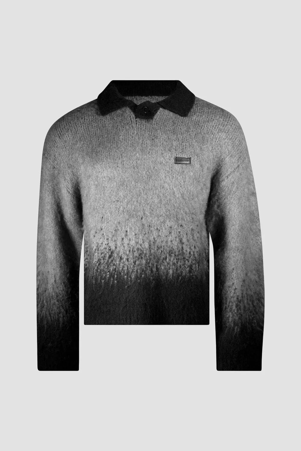Fade Knit Polo Sweater by Hideout