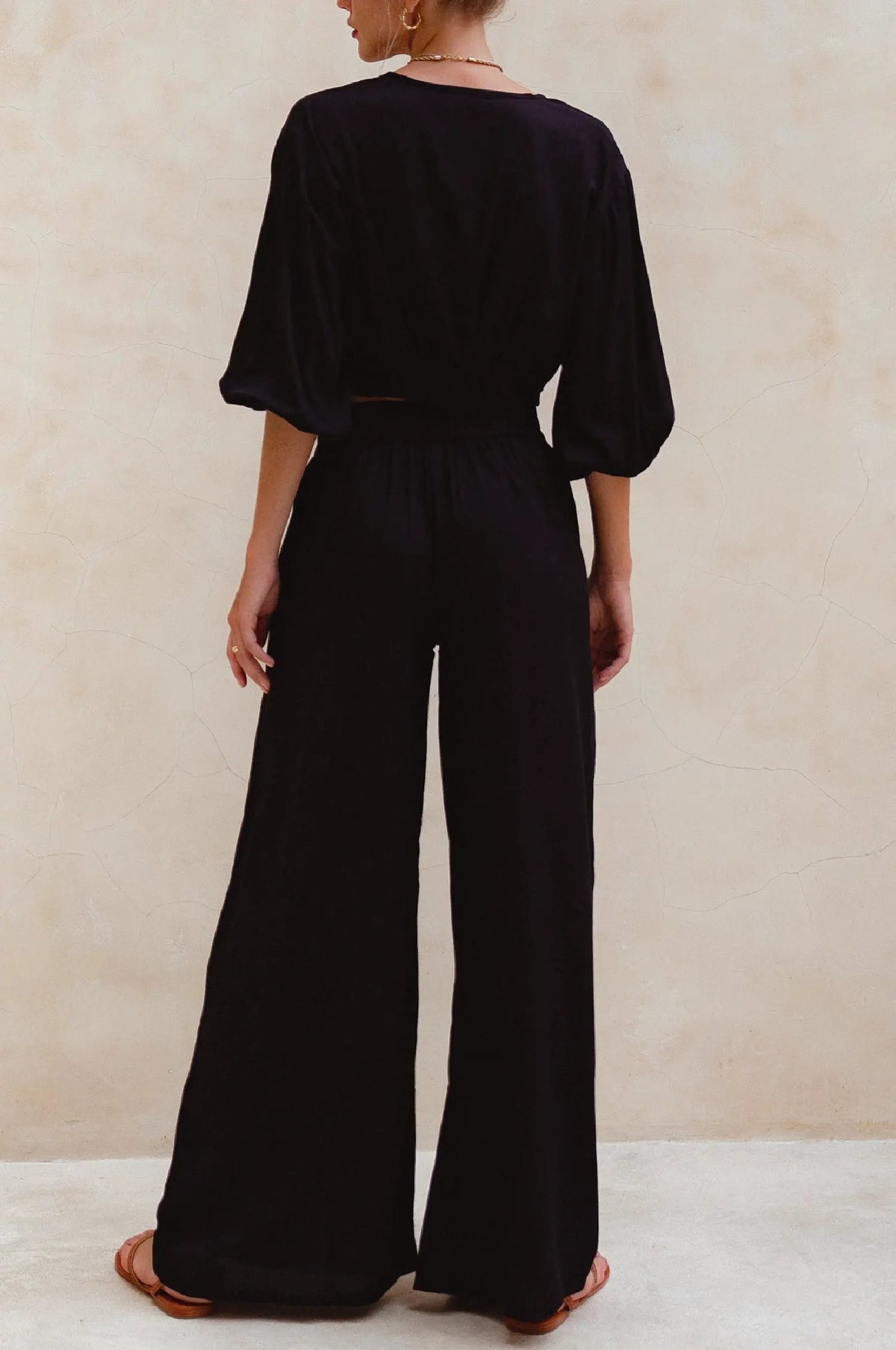 Fatima Wide Leg Pants (Sale) by ELF