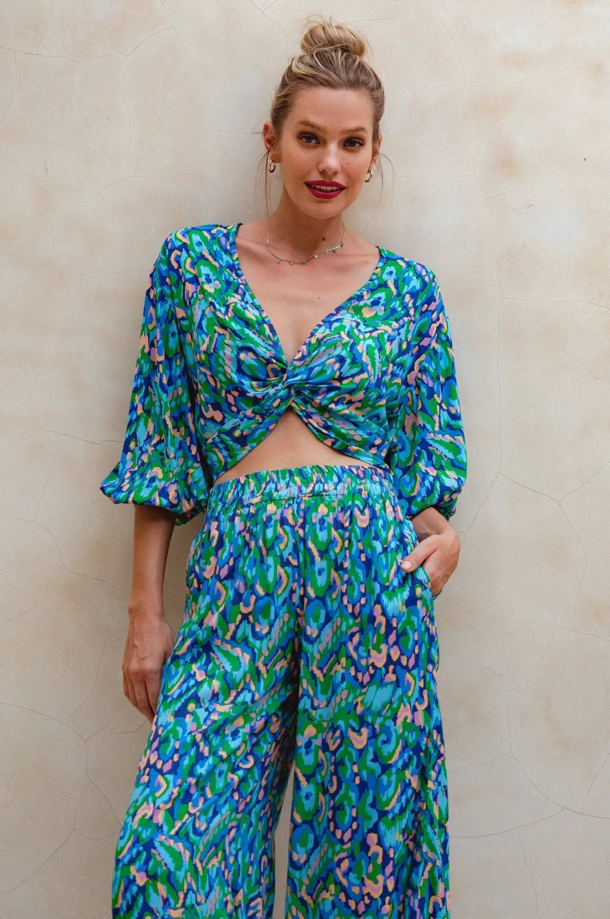 Fatima Wide Leg Pants (Sale) by ELF
