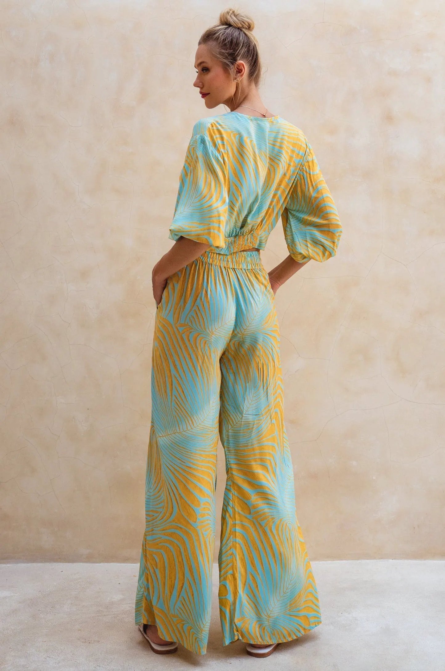 Fatima Wide Leg Pants (Sale) by ELF