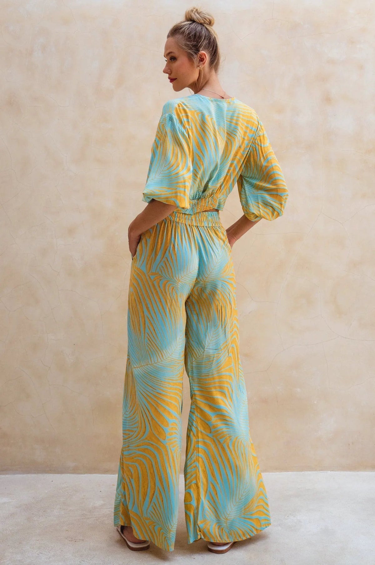 Fatima Wide Leg Pants (Sale) by ELF