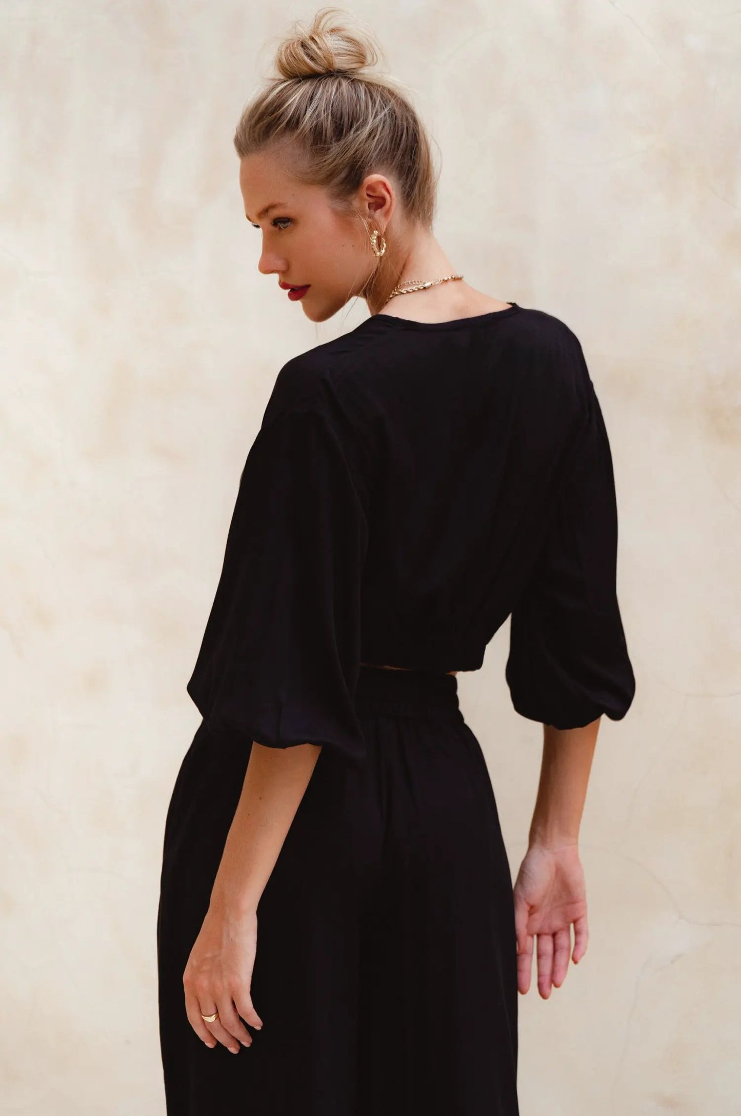 Fatima Cropped Summer Top (Sale) by ELF