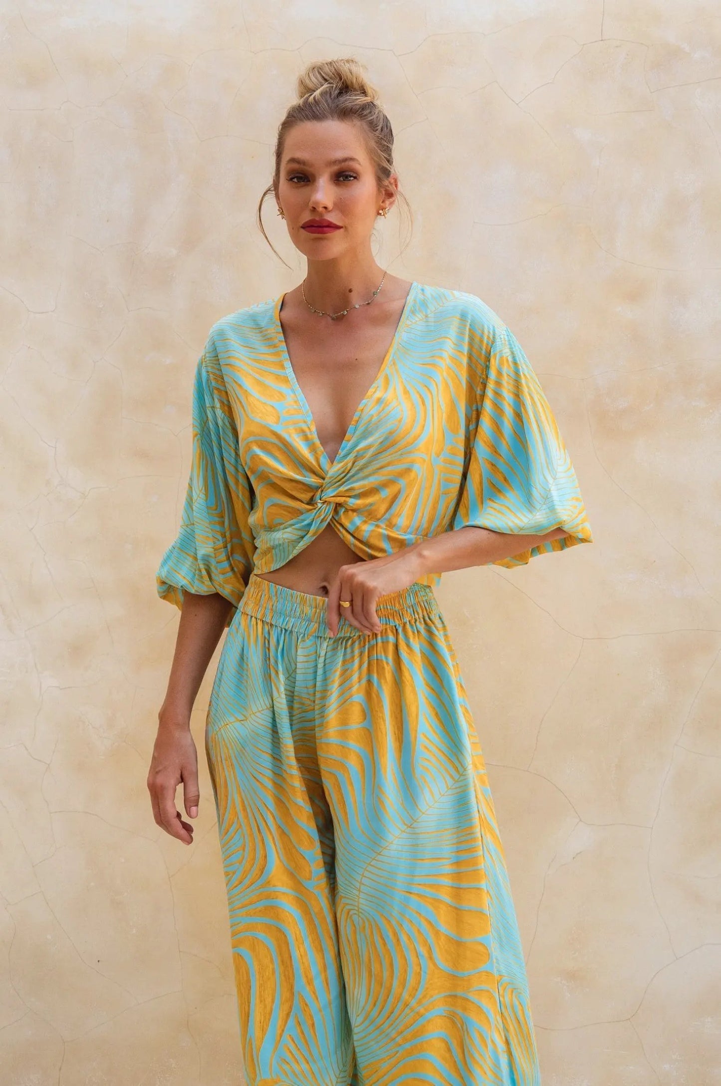 Fatima Cropped Summer Top (Sale) by ELF