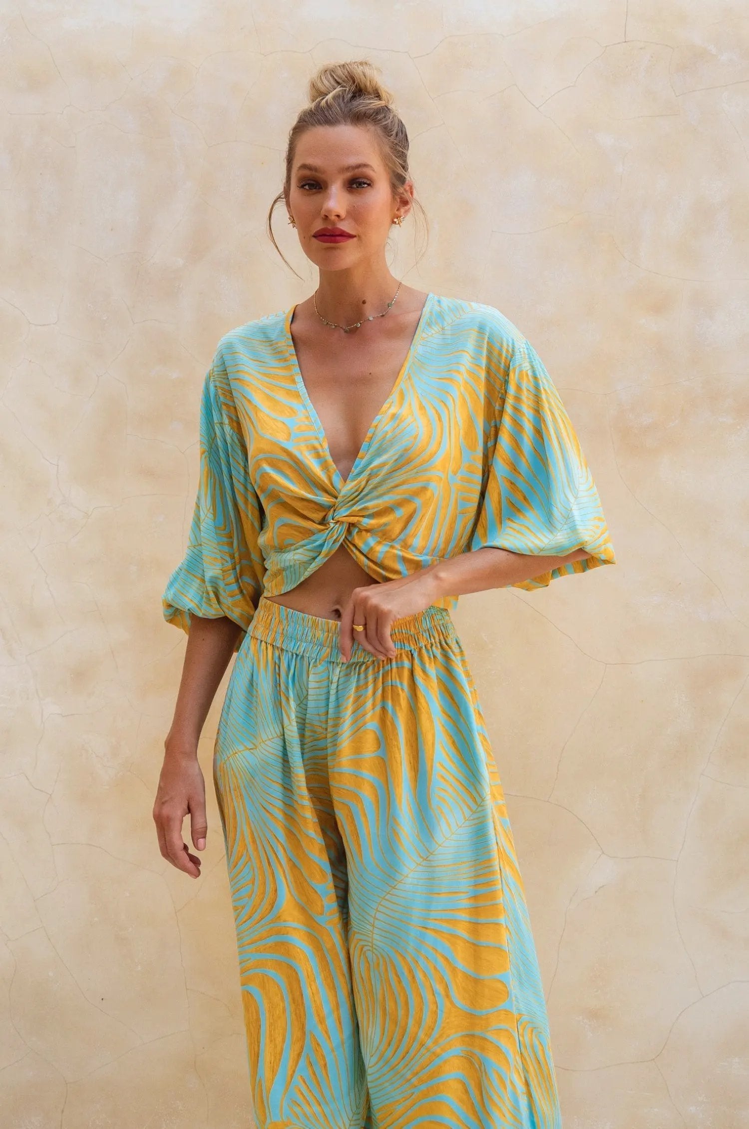 Fatima Cropped Summer Top (Sale) by ELF