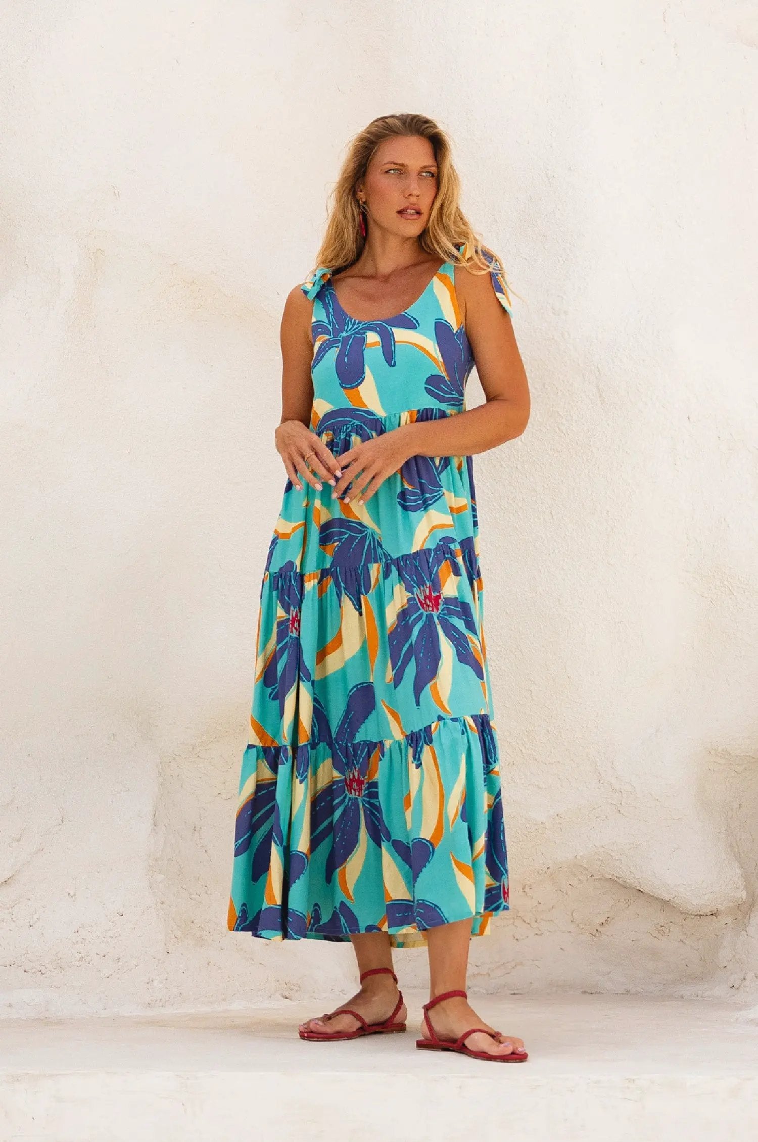 Fiesta Summer Maxi Dress by ELF