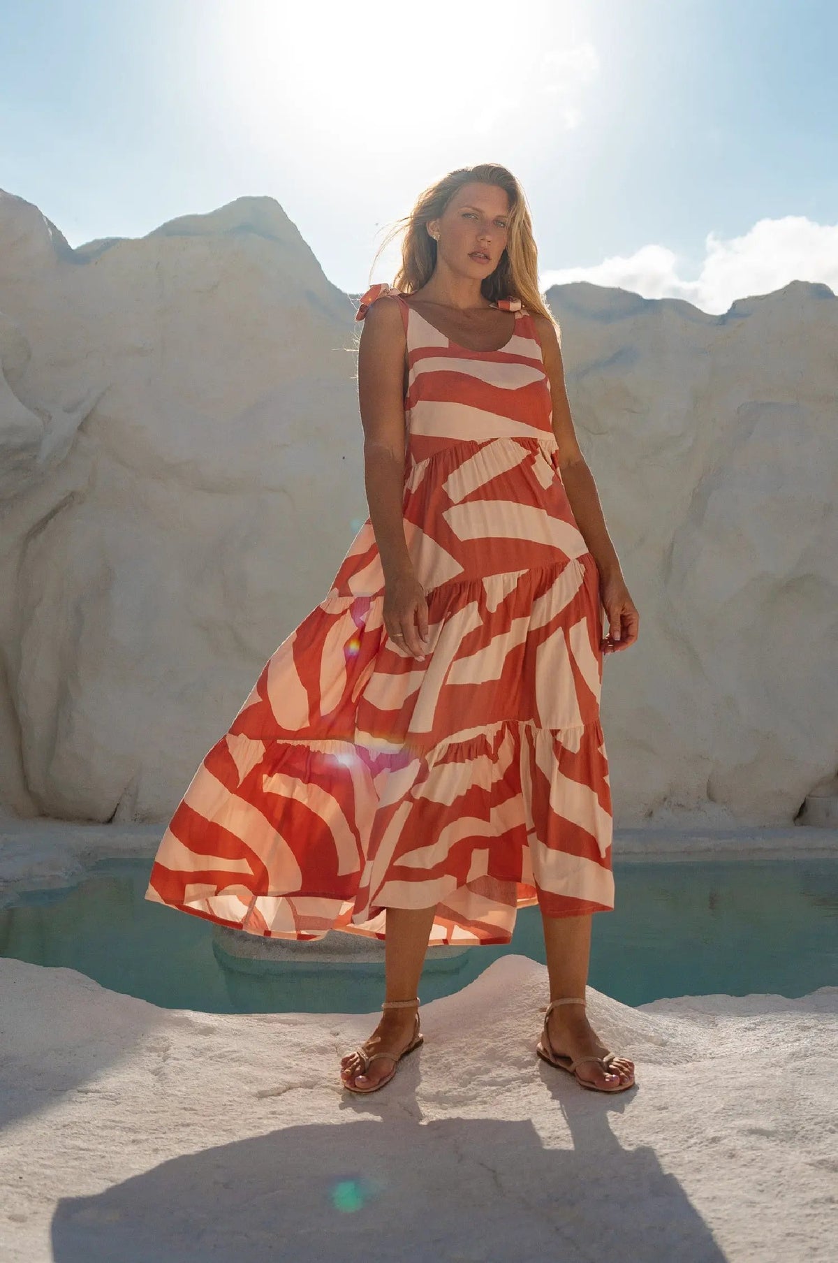 Fiesta Summer Maxi Dress by ELF