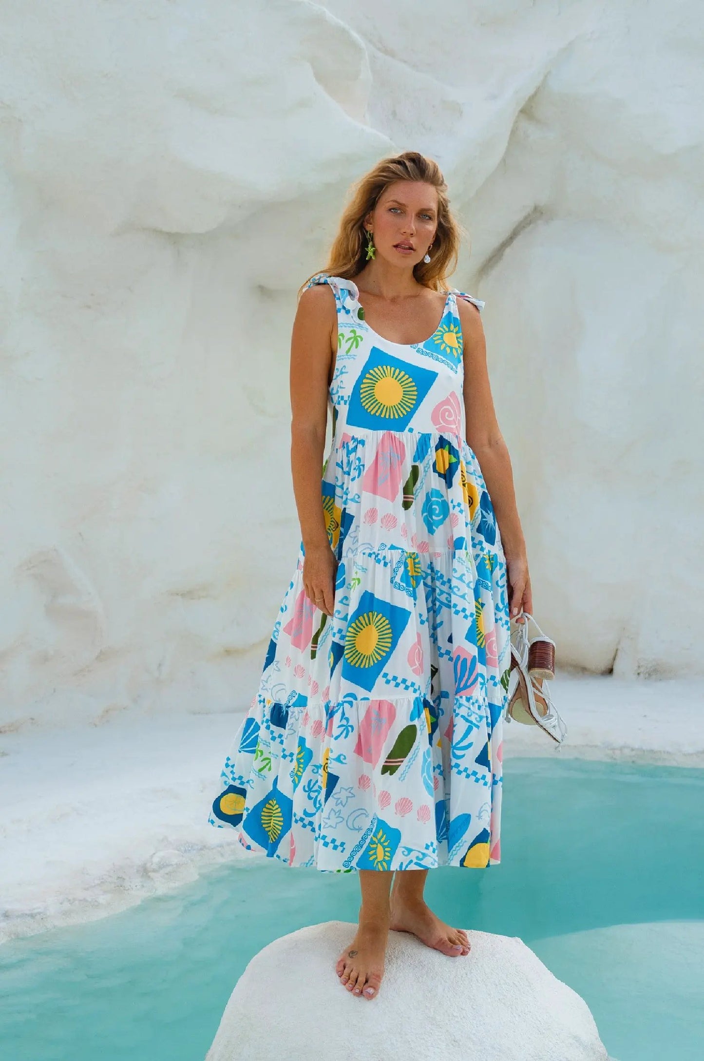 Fiesta Summer Maxi Dress by ELF