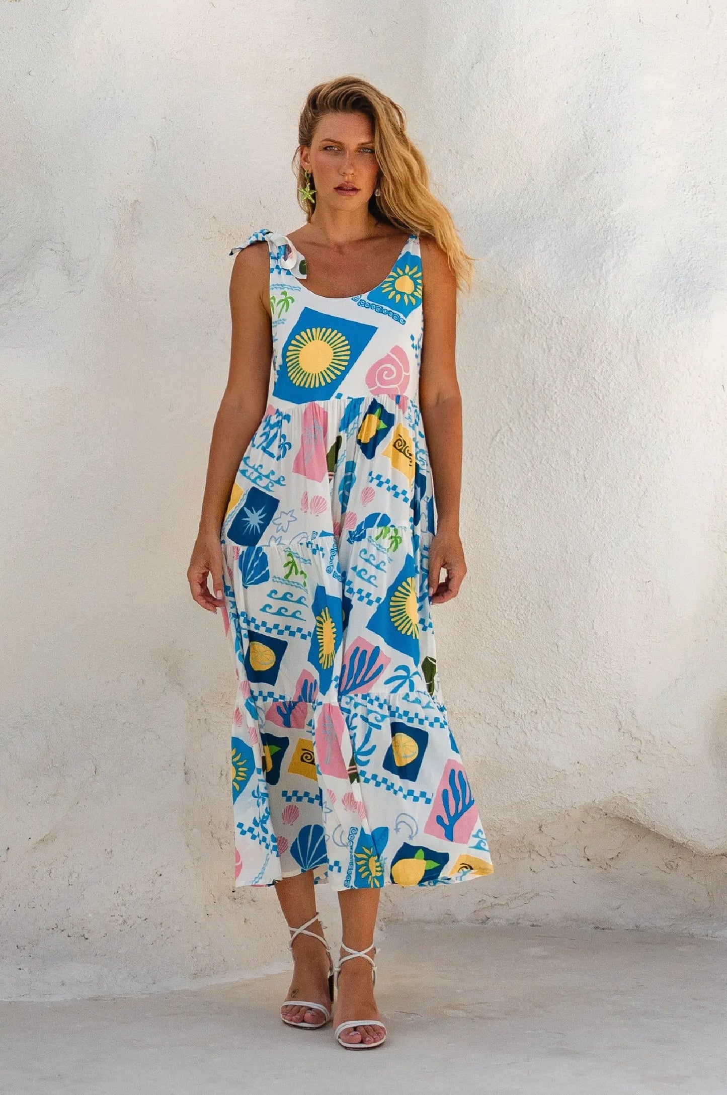 Fiesta Summer Maxi Dress by ELF