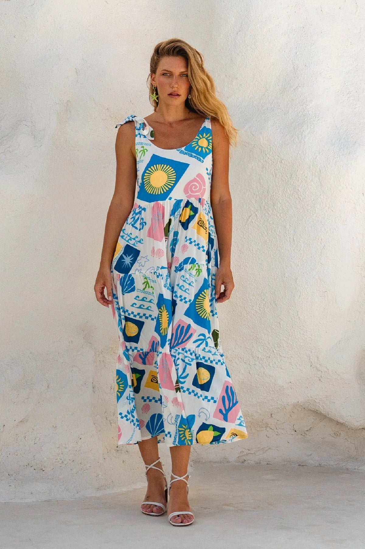 Fiesta Summer Maxi Dress by ELF