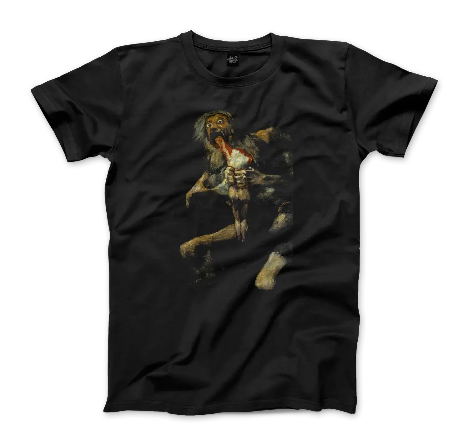Francisco de Goya, Saturn Devouring his Son, 1823 Artwork T-Shirt by Art-O-Rama Shop