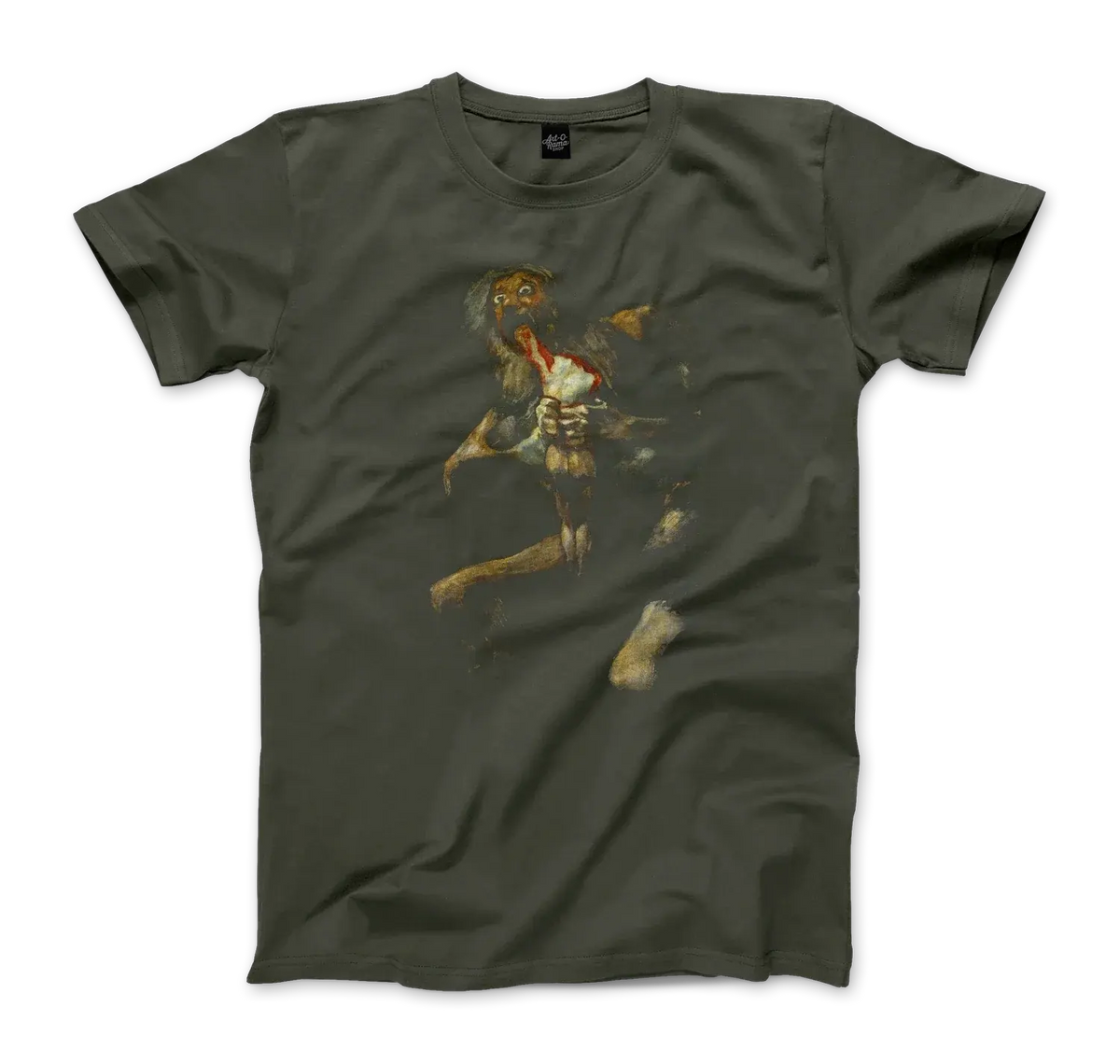 Francisco de Goya, Saturn Devouring his Son, 1823 Artwork T-Shirt by Art-O-Rama Shop