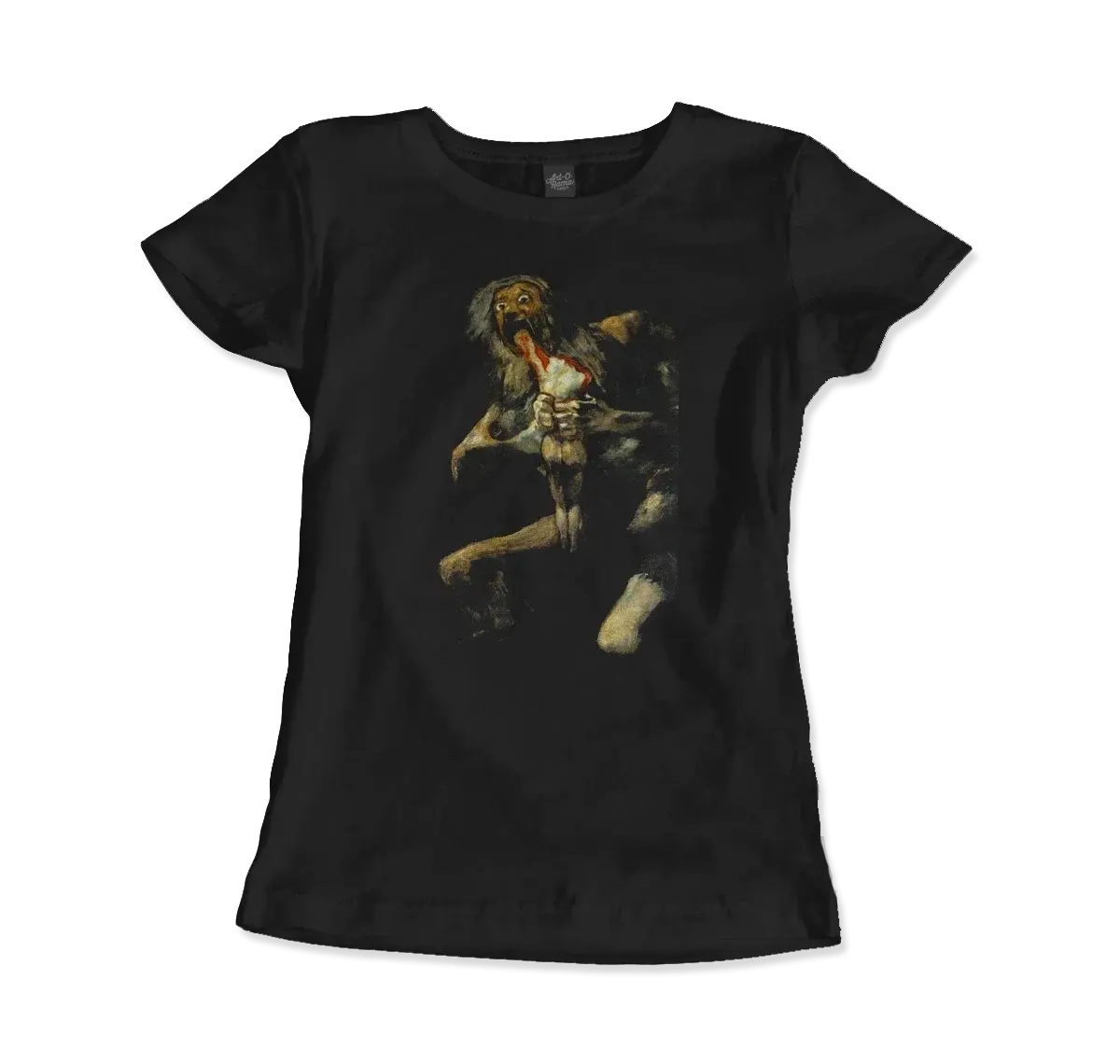 Francisco de Goya, Saturn Devouring his Son, 1823 Artwork T-Shirt by Art-O-Rama Shop