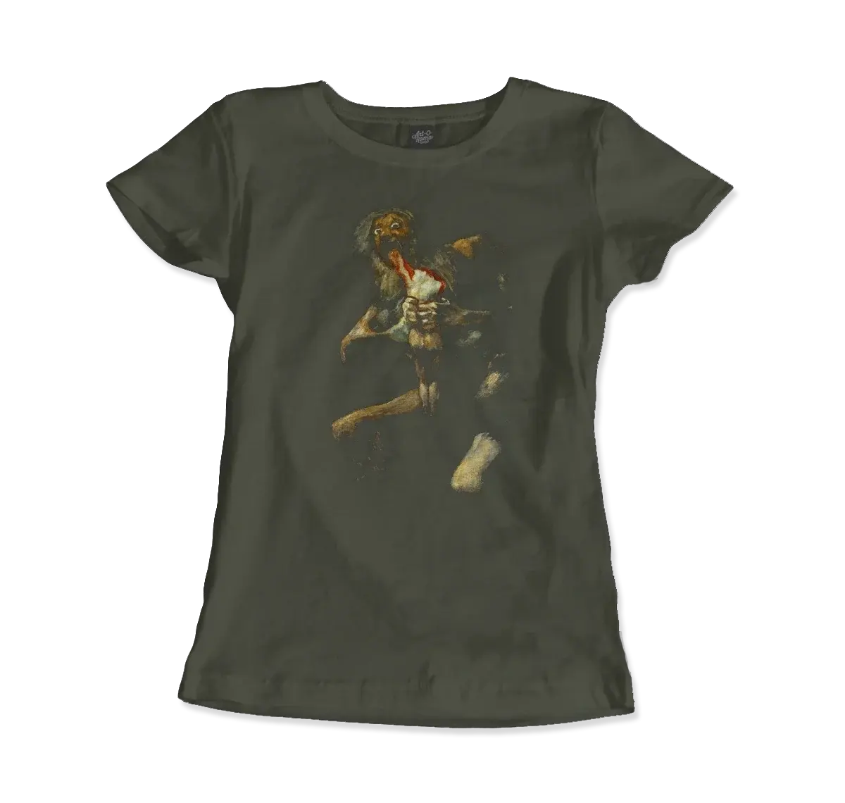 Francisco de Goya, Saturn Devouring his Son, 1823 Artwork T-Shirt by Art-O-Rama Shop