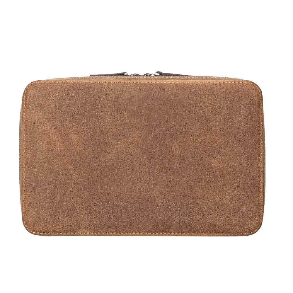 Leather Travel Cable Organizer by TORONATA
