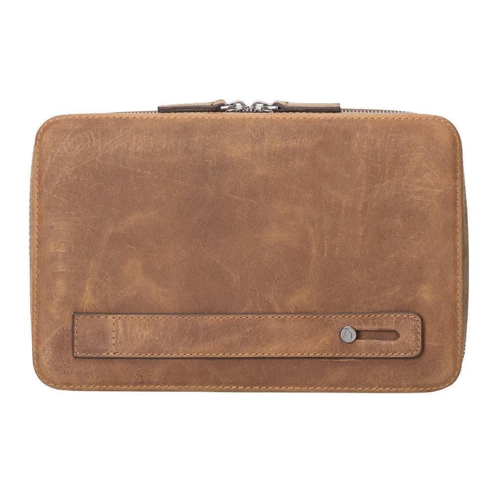 Leather Travel Cable Organizer by TORONATA