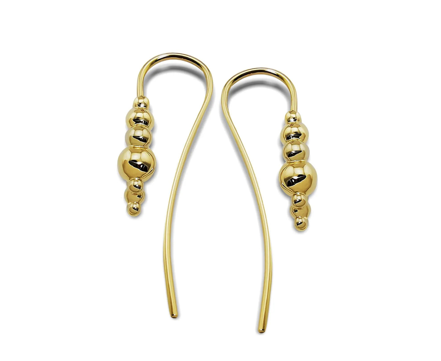 Gala Design Drop Earrings G GE005G For Women Elegant Subtle Design by Jwls4u