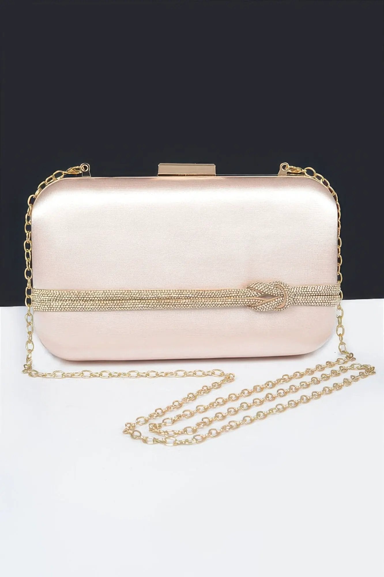 GRAMERCY Satin Frame Clutch | Luxury BYMANYC ® New York Style by BYMANYC ® New York
