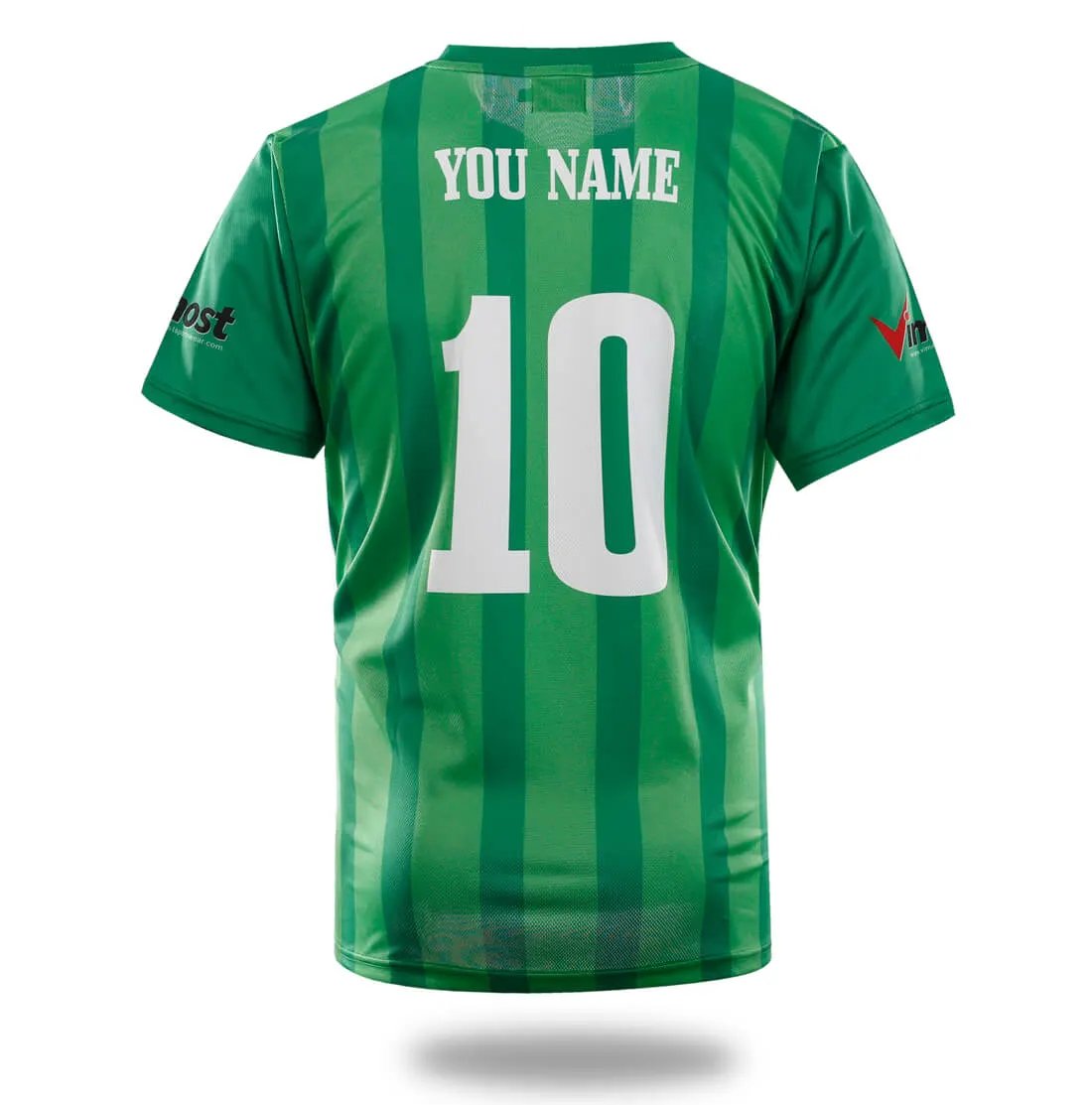 Custom Green Soccer Jersey by Vimost Sportswear
